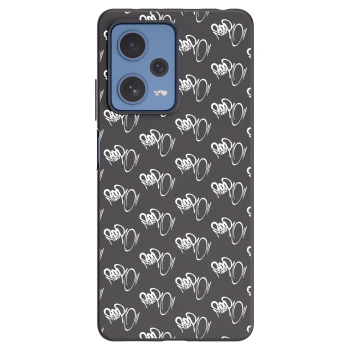 Obal pre Xiaomi Redmi Note 12 Pro 5G - Separ - White On Black