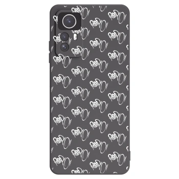 Obal pre Xiaomi Redmi Note 12S - Separ - White On Black
