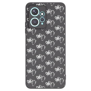 Obal pre Xiaomi Redmi Note 12 4G - Separ - White On Black