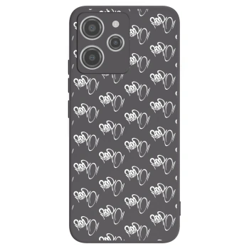 Obal pre Xiaomi Redmi 12 4G - Separ - White On Black