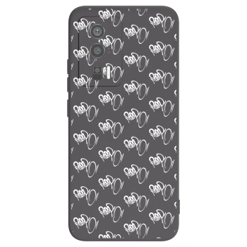 Obal pre Xiaomi Poco F5 Pro 5G - Separ - White On Black