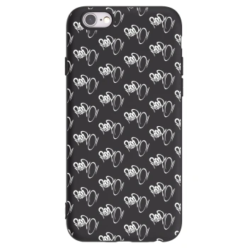 Obal pre Apple iPhone 6/6S - Separ - White On Black
