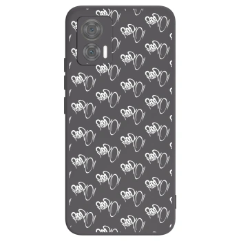 Obal pre Motorola Edge 30 Neo - Separ - White On Black