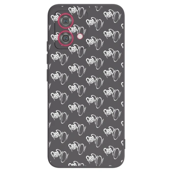 Obal pre Motorola Moto G84 5G - Separ - White On Black