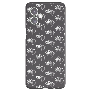 Obal pre Motorola Moto G54 5G - Separ - White On Black