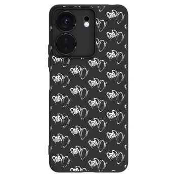 Obal pre Xiaomi Redmi 13C 4G - Separ - White On Black