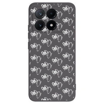 Obal pre Xiaomi Poco X6 Pro - Separ - White On Black