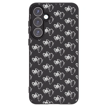 Obal pre Samsung Galaxy A55 5G A556B - Separ - White On Black