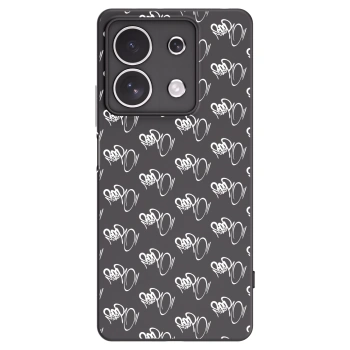 Obal pre Xiaomi Redmi Note 13 4G - Separ - White On Black