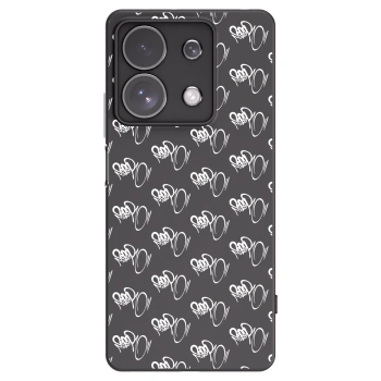 Obal pre Xiaomi Redmi Note 13 Pro 4G - Separ - White On Black