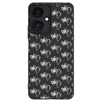 Obal pre Xiaomi Redmi 13C 5G - Separ - White On Black