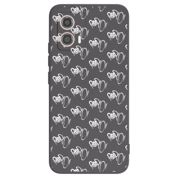 Obal pre Motorola Moto G53 5G - Separ - White On Black