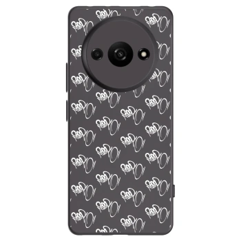Obal pre Xiaomi Redmi A3 - Separ - White On Black