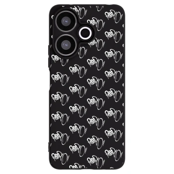 Obal pre Xiaomi Redmi 13 4G - Separ - White On Black