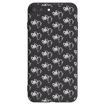 Obal pre Apple iPhone 8 Plus - Separ - White On Black