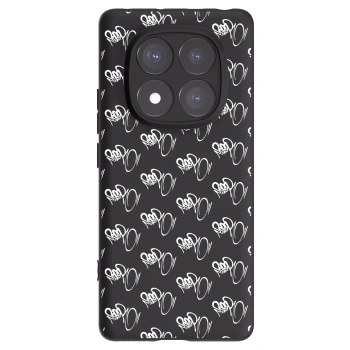 Obal pre Xiaomi Redmi Note 14 Pro 5G - Separ - White On Black