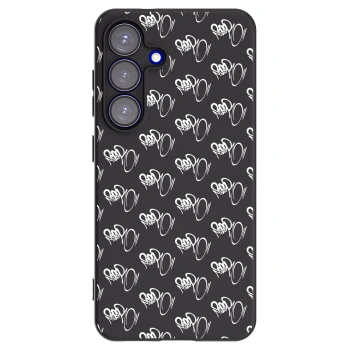 Obal pre Samsung Galaxy S25 5G - Separ - White On Black