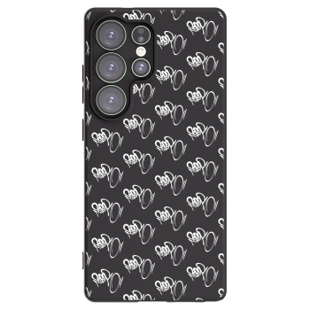 Obal pre Samsung Galaxy S25 Ultra 5G - Separ - White On Black