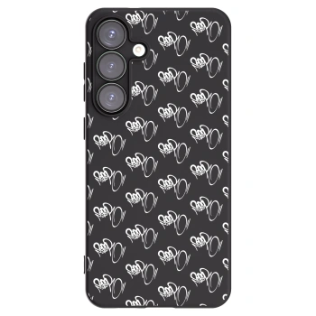 Obal pre Samsung Galaxy S25+ 5G - Separ - White On Black