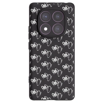 Obal pre Xiaomi Redmi Note 14 Pro 4G - Separ - White On Black