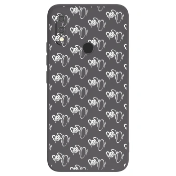 Obal pre Xiaomi Redmi Note 7 - Separ - White On Black