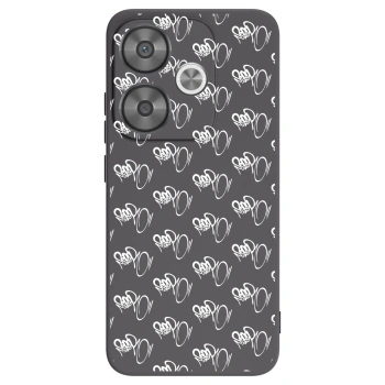 Obal pre Xiaomi Poco F6 - Separ - White On Black