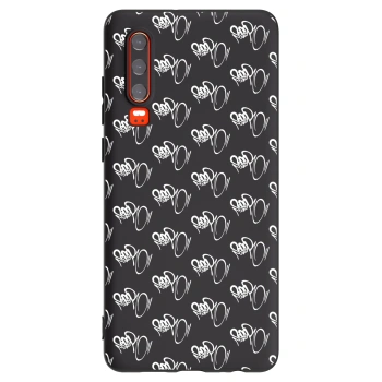 Obal pre Huawei P30 - Separ - White On Black