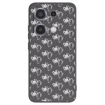 Obal pre Xiaomi Redmi Note 14S - Separ - White On Black