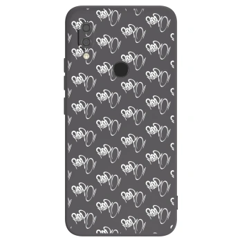 Obal pre Xiaomi Redmi 7 - Separ - White On Black