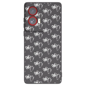 Obal pre Motorola Edge 50 Fusion - Separ - White On Black