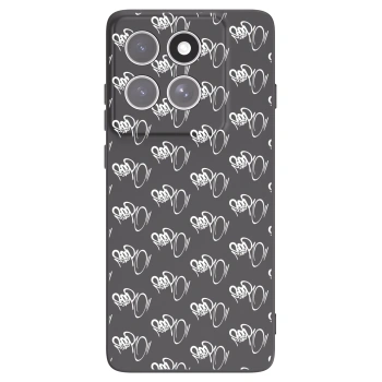 Obal pre Motorola Edge 60 Fusion - Separ - White On Black