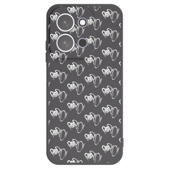 Obal pre Xiaomi Redmi 15C 5G - Separ - White On Black
