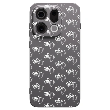 Obal pre OPPO Find X9 - Separ - White On Black