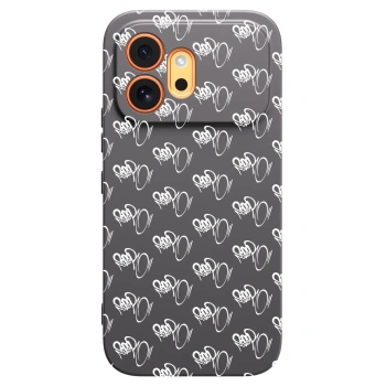 Obal pre Honor 600 - Separ - White On Black