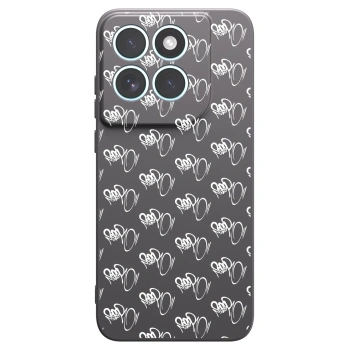 Obal pre Motorola Edge 70 Fusion - Separ - White On Black
