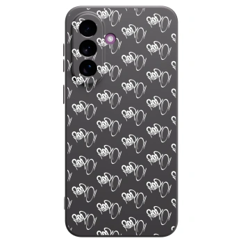 Obal pre Samsung Galaxy A37 - Separ - White On Black