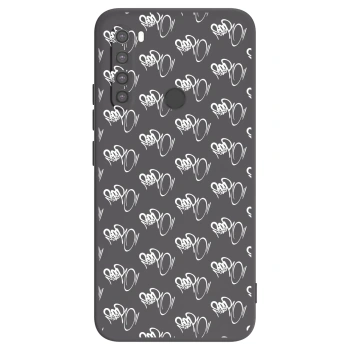 Obal pre Xiaomi Redmi Note 8 - Separ - White On Black