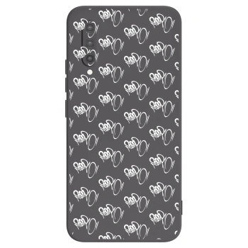 Obal pre Xiaomi Mi 9 Lite - Separ - White On Black