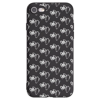 Obal pre Apple iPhone SE 2020 - Separ - White On Black