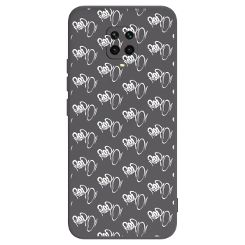 Obal pre Xiaomi Redmi Note 9 Pro - Separ - White On Black
