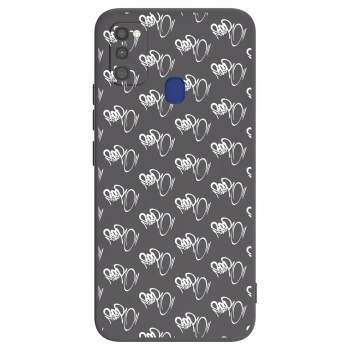 Obal pre Samsung Galaxy M21 M215F - Separ - White On Black