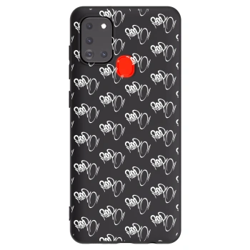 Obal pre Samsung Galaxy A21s - Separ - White On Black