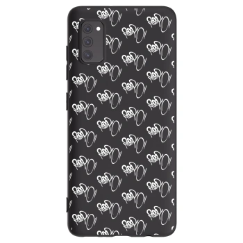 Obal pre Samsung Galaxy A41 A415F - Separ - White On Black