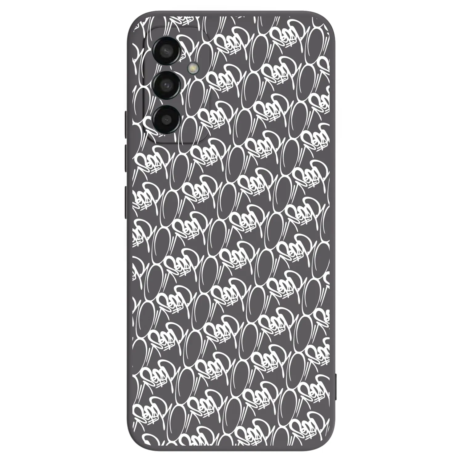Picasee silikónový čierny obal pre Samsung Galaxy M13 M135F - Separ - White On Black 2