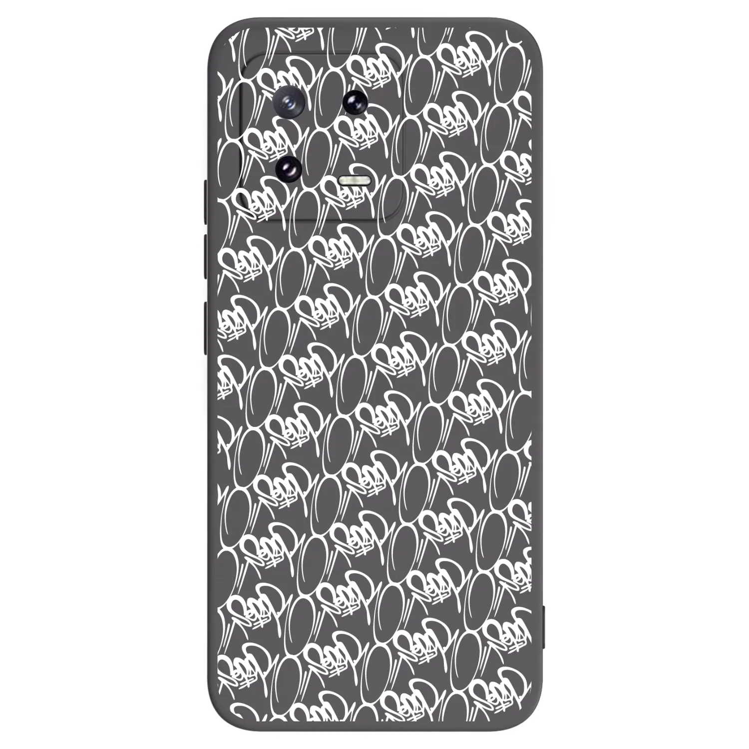 Picasee silikónový čierny obal pre Xiaomi 13 Pro - Separ - White On Black 2