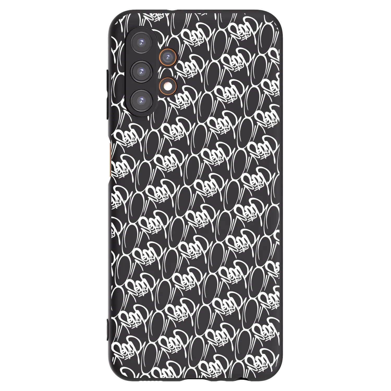 Picasee silikónový čierny obal pre Samsung Galaxy A13 5G - Separ - White On Black 2