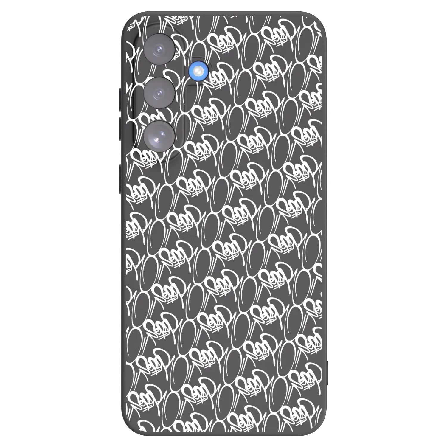 Picasee silikónový čierny obal pre Samsung Galaxy S25 FE 5G - Separ - White On Black 2