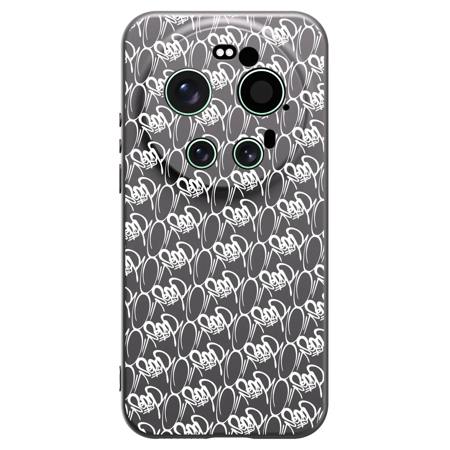 Picasee silikónový čierny obal pre Xiaomi 17 Ultra - Separ - White On Black 2