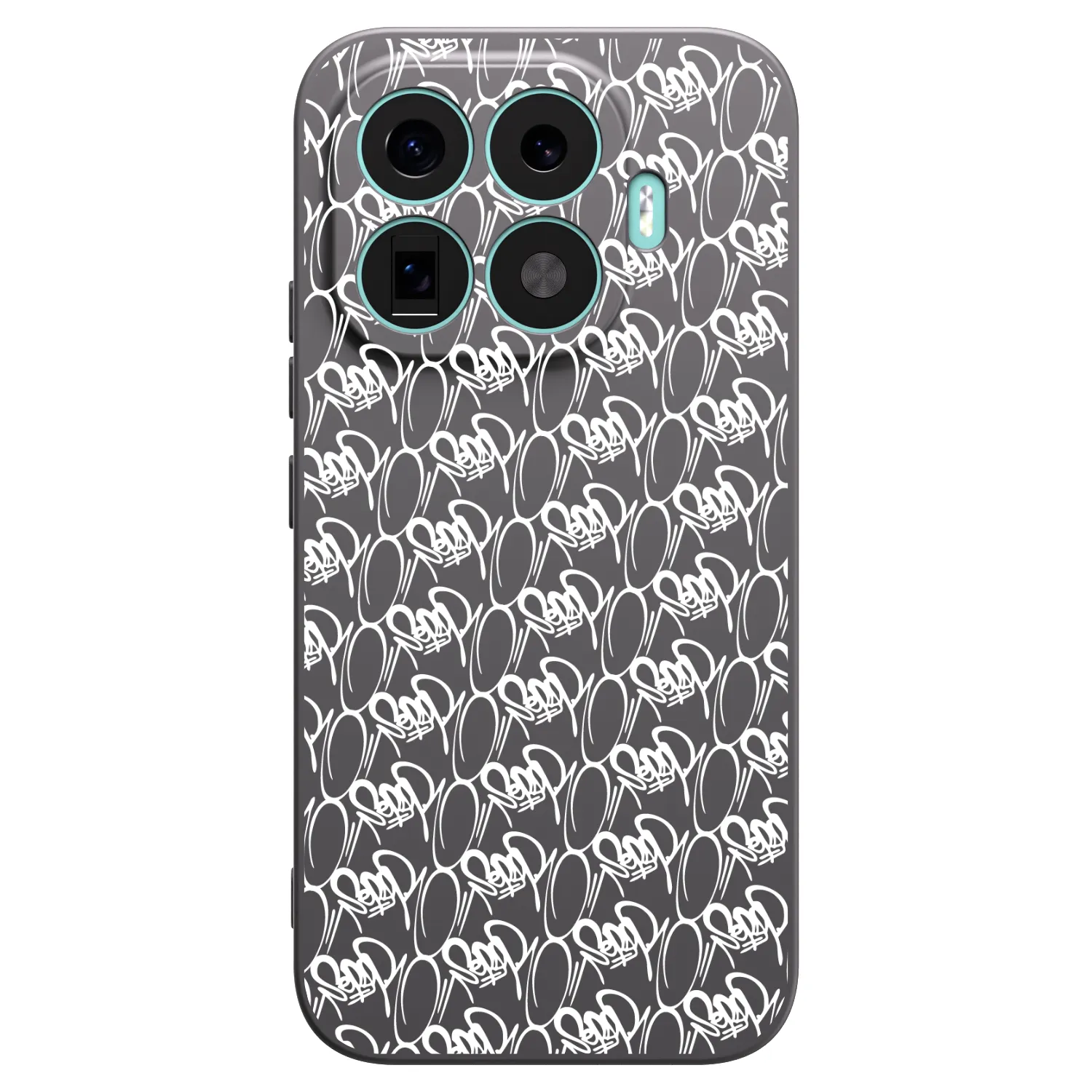 Picasee silikónový čierny obal pre Xiaomi 17T - Separ - White On Black 2