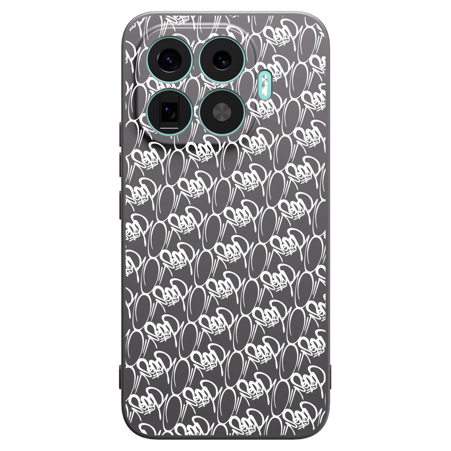 Picasee silikónový čierny obal pre Xiaomi 17T Pro - Separ - White On Black 2
